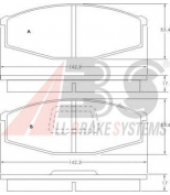 ABS - 36528 - Комплект тормозных колодок, дисковый тормоз