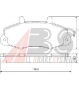 ABS - 36775 - Колодки диск. Tourneo, Transit (V) 91-         6965579