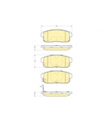 GIRLING - 6133579 - (GDB3357) Колод торм зад с датч IGNIS/RX8