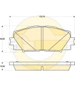 GIRLING - 6141739 - Колодки тормозные TOYOTA PRIUS 1.8 09-/YARIS 1.0-1.8 06- передние