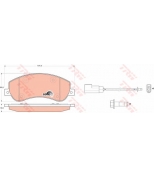 TRW - GDB1724 - Колодки тормозные дисковые GDB1724