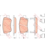 TRW - GDB4175 - Колодки тормозные дисковые GDB4175