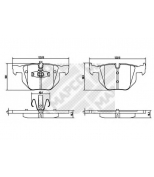 MAPCO - 6900 - Колодки торм.зад.