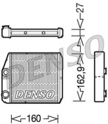 DENSO - DRR09035 - Радиатор отопителя салона FI Ducato 06-