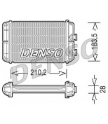 DENSO - DRR20004 - Теплообменник OP Astra G (-AC) 98-