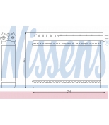 NISSENS - 70512 - Радиатор отопителя 70512