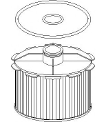 HANS PRIES/TOPRAN - 720949 - Фильтр топливный