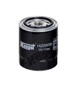 HENGST - H20W08 - Фильтр масляный NISSAN 100 NX 1.6 2/91->/200 SX 1.8T 9/88-11/93/300 ZX 3.0T 1/84-9/95/FORD Maverick