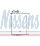 NISSENS - 72040 - Радиатор отопителя 72040