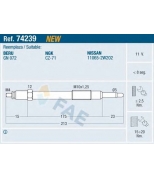 FAE - 74239 - Свеча накаливания