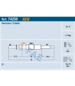 FAE - 74258 - Свеча накаливания