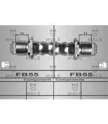 MALO - 80302 - Шланг тормозной задн. Toyota Picnic 96-01