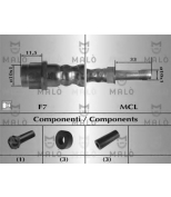 MALO - 81024 - Шланг тормозной