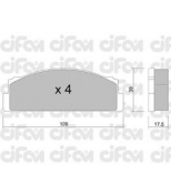 CIFAM - 8220010 - Колодки