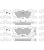 CIFAM - 8222080 - Колодки