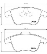 HELLA - 8DB355019881 - Brake Pad Set, disc brake