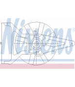 NISSENS - 85041 - Вентилятор, охлаждение двигателя