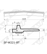 SAT SFW221BT Молдинг лобового стекла MERCEDES-BENZ S-CLASS W221 05- верхний