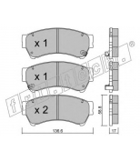 FRITECH - 8860 - Колодки тормозные дисковые