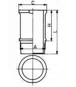 KOLBENSCHMIDT - 89584110 - Гильза цилиндра PEUGEOT 75