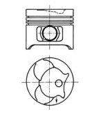 KOLBENSCHMIDT - 91372620 - Поршень двигателя: Автобусы M601/661 2.3D/602/662 2.9D -00 d-89.5