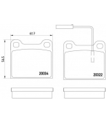 PAGID - T1060 - комплект колодок дисковых