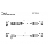 TESLA - T104C - Ккомплект проводов зажигания