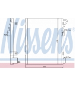 NISSENS - 940019 - Конденсатор  кондиционер