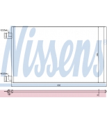 NISSENS - 940184 - Конденсер RE Kangoo 08-