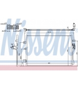 NISSENS - 940342 - Радиатор кондиционера внешний