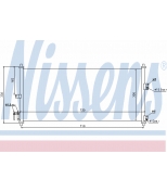 NISSENS - 94616 - Конденсатор кондиционера 94616