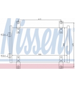 NISSENS - 94712 - Конденсатор кондиционера 94712