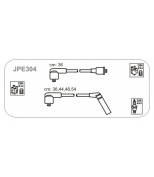 JANMOR - JPE304 - Комплект проводов зажигания HYUNDAI: AMICA 99-, ATOS 98-, ATOS PRIME 99-