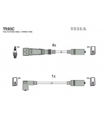 TESLA - T593C - Провода зажигания Audi 100 2.0 1990-94  80 1993-96