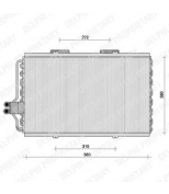 DELPHI - TSP0225062 - Радиатор кондиционера