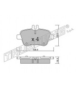 TRUSTING - 9820 - К-т дисков. тормоз. колодок