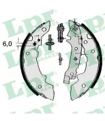 LPR - 04320 - Колодки торм. барабанные
