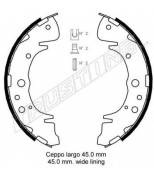 TRUSTING - 046207 - Комплект тормозных колодок