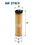 FILTRON - AK2183 - Фильтр воздушный MB W211 2.7-3.2 CDI