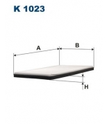 FILTRON - K1023 - Фильтр салона K1023