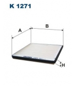 FILTRON - K1271 - Фильтр салонный Suzuki liana 01-