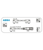 JANMOR - ABM4 - Комплект проводов зажигания