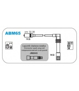 JANMOR - ABM65 - Комплект проводов Audi A4, A6  1.8 20v