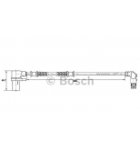 BOSCH - 0265006264 - Датчик ABS пер R MB W202