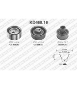 NTN-SNR - KD46816 - KD468.16_рем.к-кт ГРМ! Nissan Almera/Primera/Sunny 2.0D 96-02