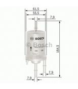 BOSCH - 0450905959 - Фильтр топливный VW AMAROK 10-  EOS 06-  GOLF PLUS