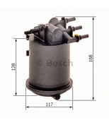 BOSCH - 0450906461 - Фильтр топливный RENAULT 1.9 dCi