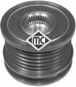 METALCAUCHO - 04919 - Шкив генератора vw golf iii/vento/passat b3/b4 1.9tdi (генератор)