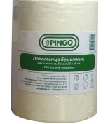PINGO 850771 Полотенца бумажные PINGO  2-х сл. белые  750 отрывов 20 х 20 см