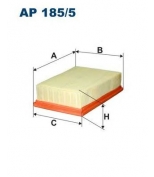 FILTRON - AP1855 - Фильтр воздушный AP 185/5